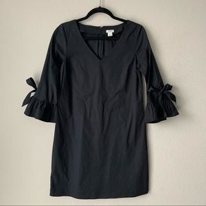 J.Crew Factory Ruffle Tie-Sleeve Shift Dress